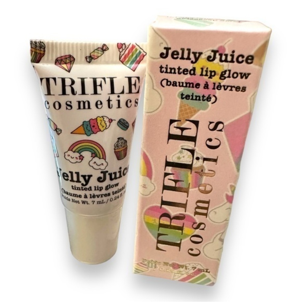 🆕 NWT Trifle Cosmetics Jelly Juice - Tinted Raspberry Lip Glow